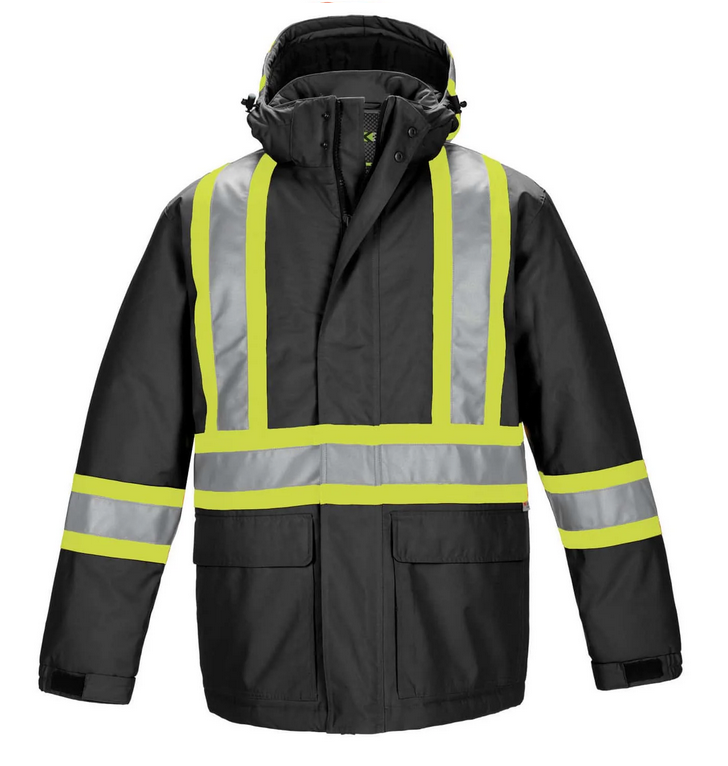 MANTEAU HAUTE VISIBILITÉ